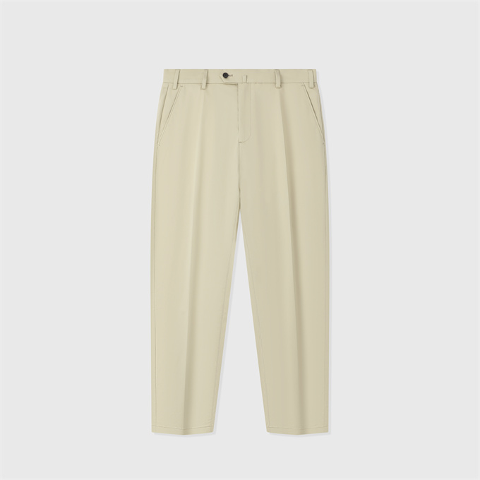 loro piana carlo relaxed straight cut everyday casual long trousers